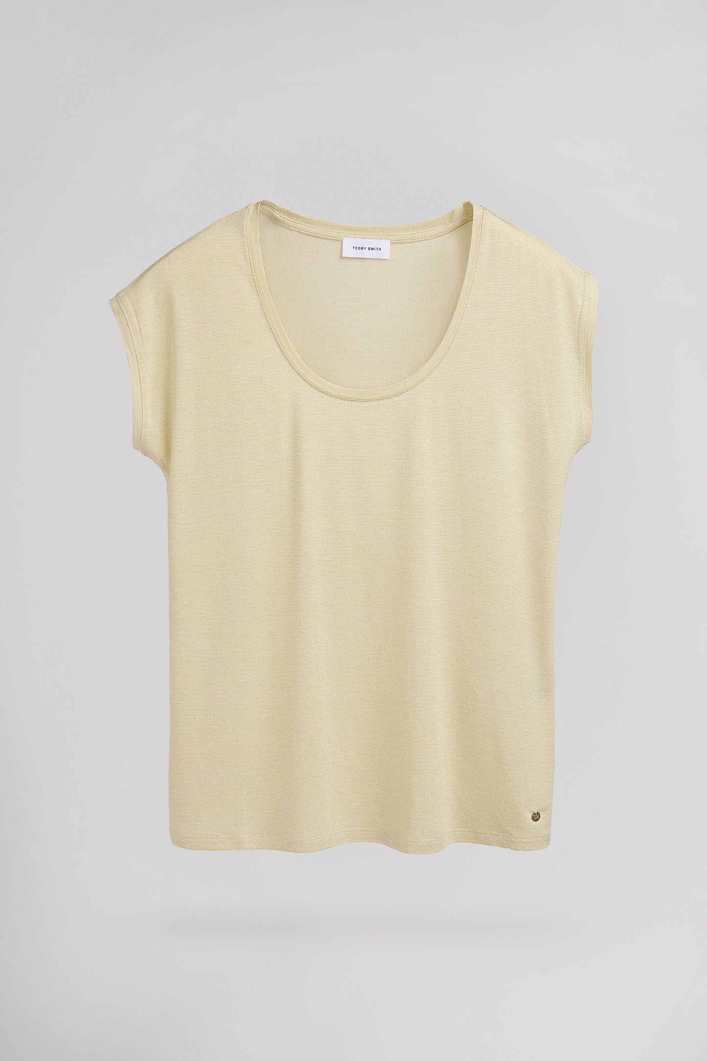 T-shirt T-LUREXIE MC MIDDLE WHITE