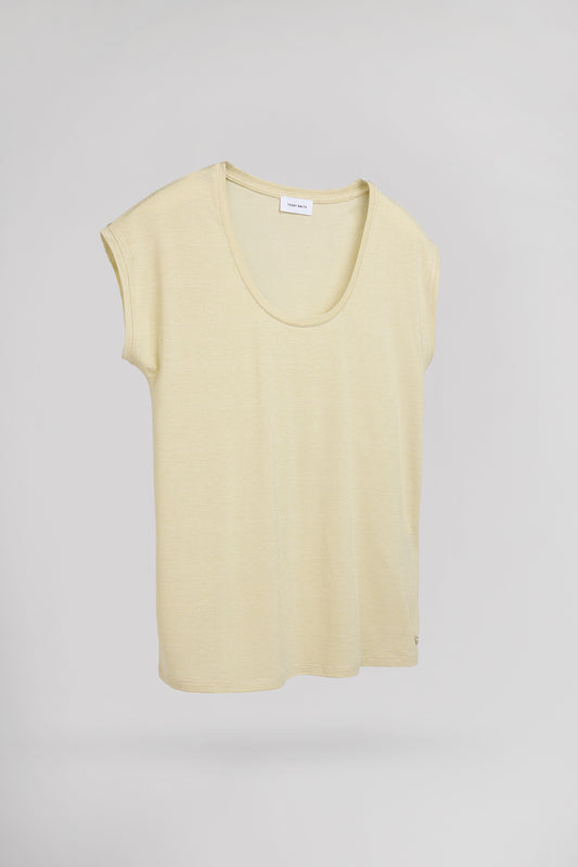 Achat T-shirt T-LUREXIE MC MIDDLE WHITE
