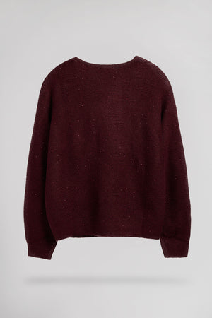 Pull P-RACHEL BORDEAUX FONCE