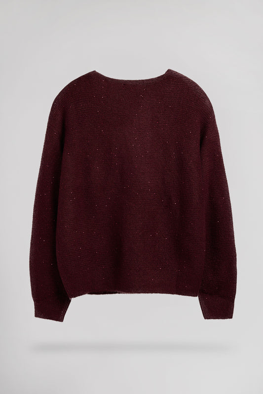 Achat Pull P-RACHEL BORDEAUX FONCE