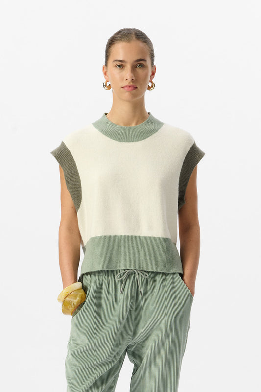 Achat Pull P-SILVIA MIDDLE WHITE