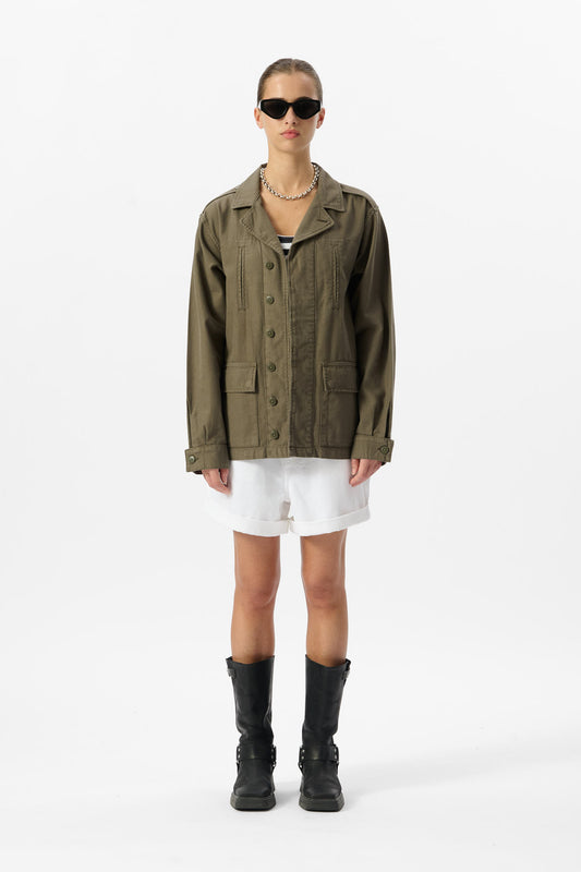 Achat Veste V-BRITNEY MILIT TURBULENCE KAKI