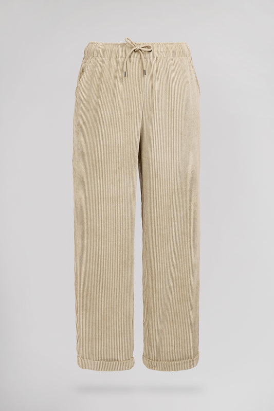 Achat Pantalon TEDDY VELOURS JR BEIGE CLAIR