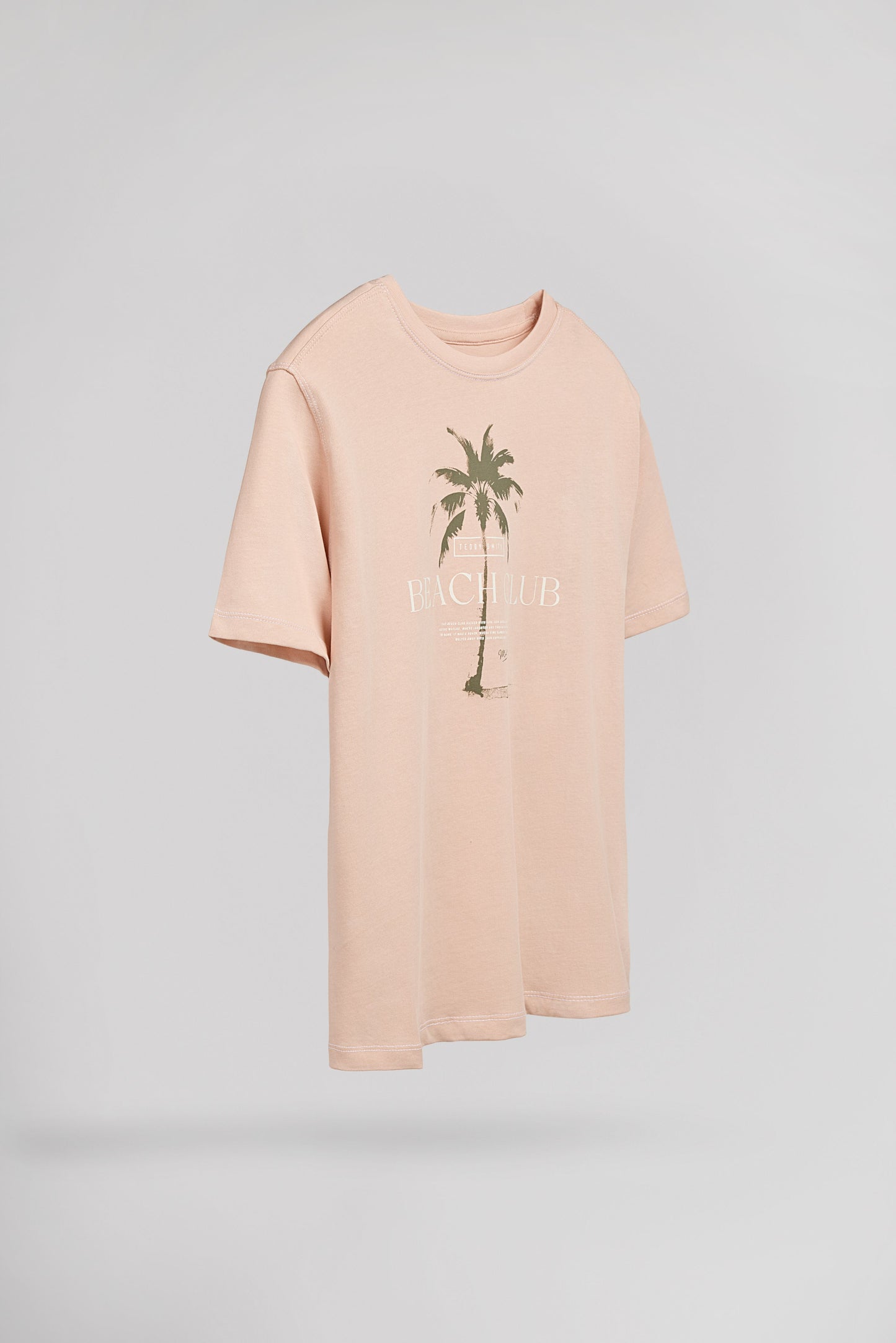 T-shirt T-MALIBU MC JR ROSE PALE