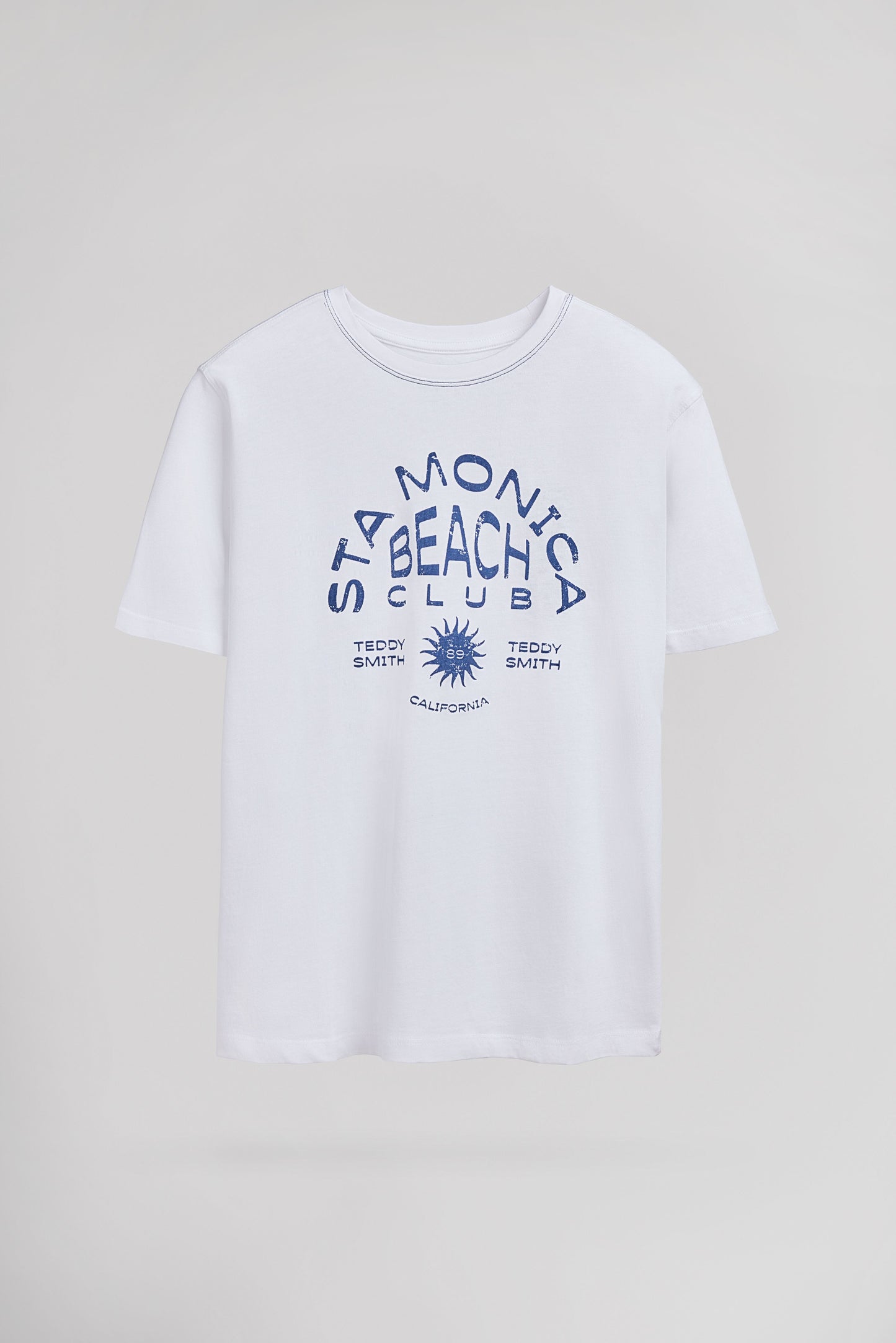 T-shirt T-SANTA MC JR BLANC