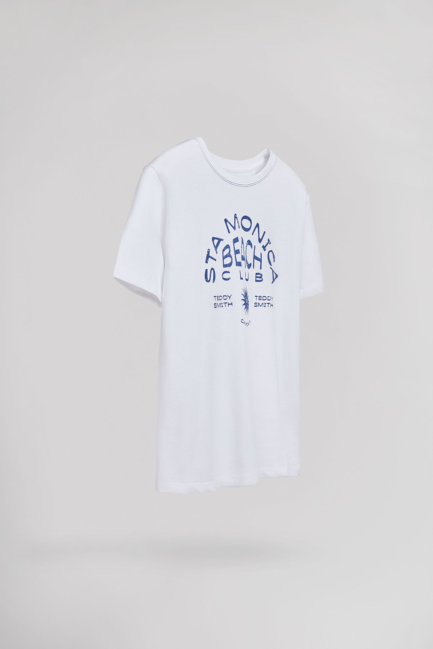 T-shirt T-SANTA MC JR BLANC