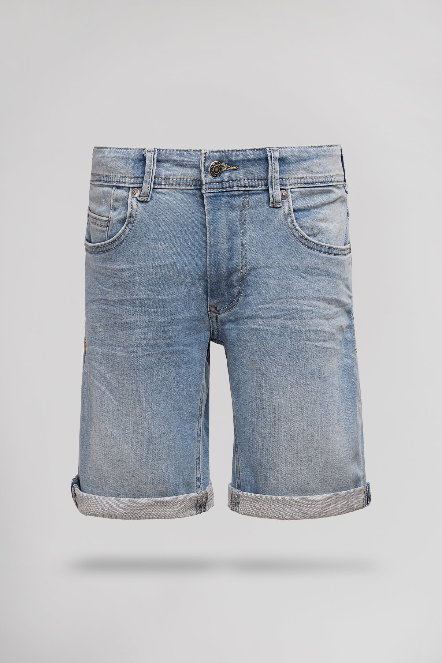 Bermuda denim coupe 5 poches SCOTTY 3 JR BLEACHED