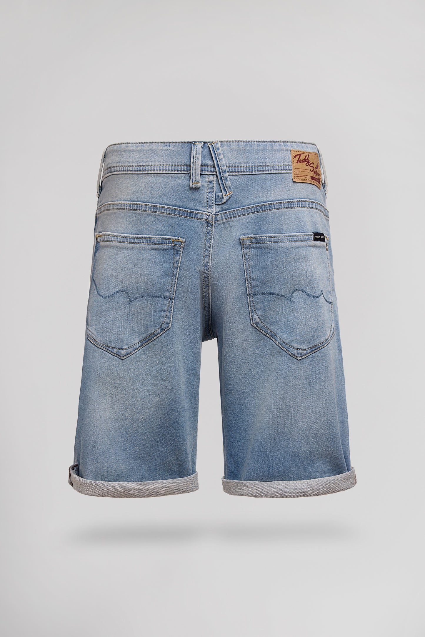 Bermuda denim coupe 5 poches SCOTTY 3 JR BLEACHED