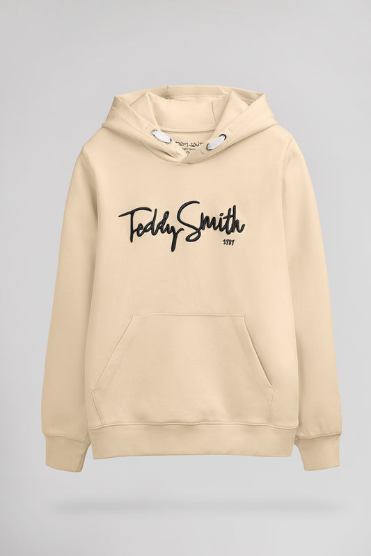 Achat Sweat à capuche S-EVRY HOODY JR BEIGE CLAIR
