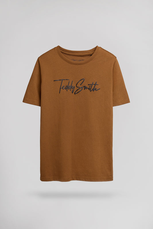 Achat T-shirt T-EVAN MC JR TABACCO
