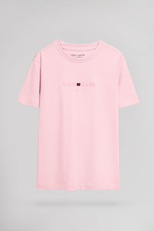 Achat T-shirt T-JIM MC JR PINK SHIRT