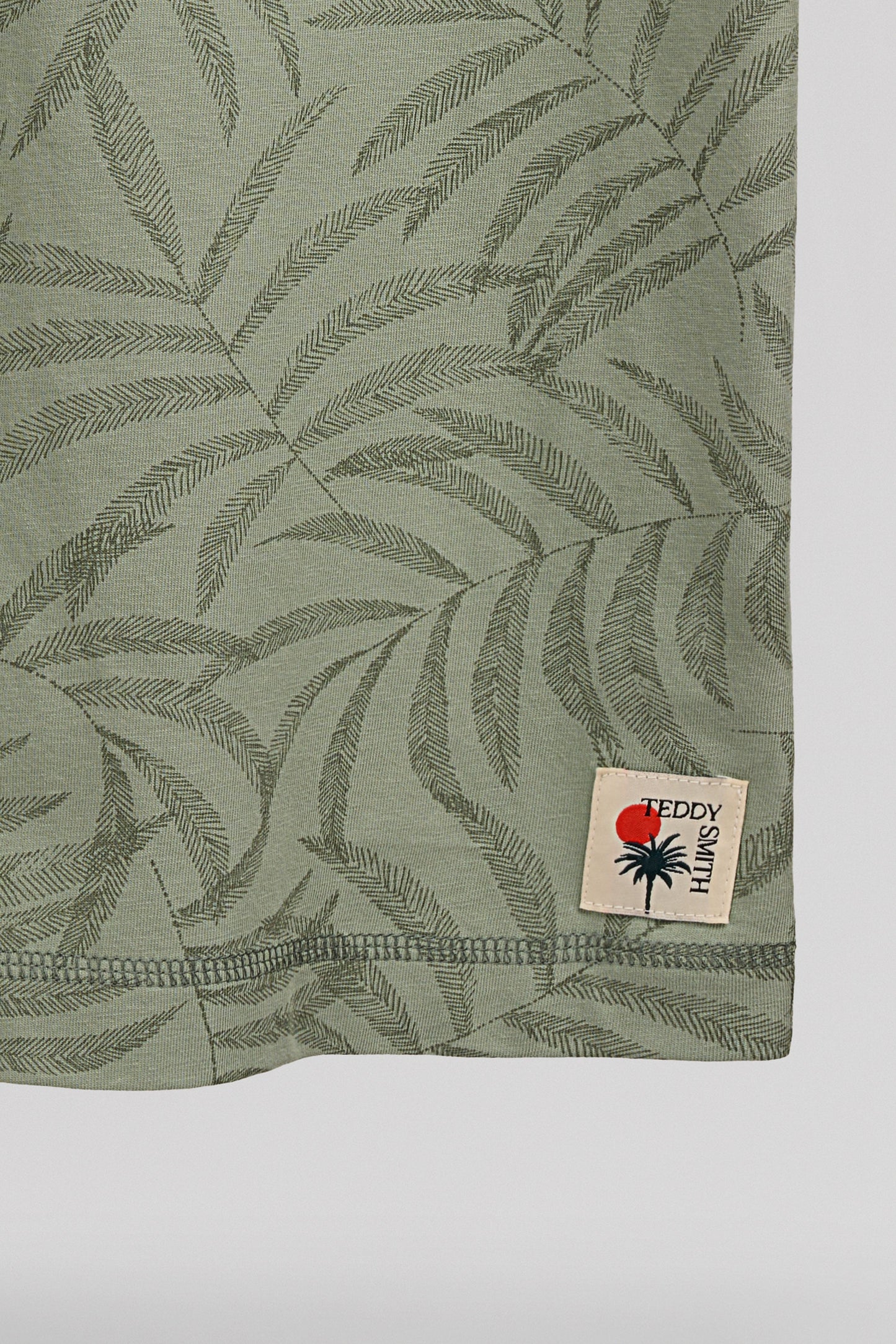 T-shirt T-FEUILLAGE MC ICEBERG GREEN