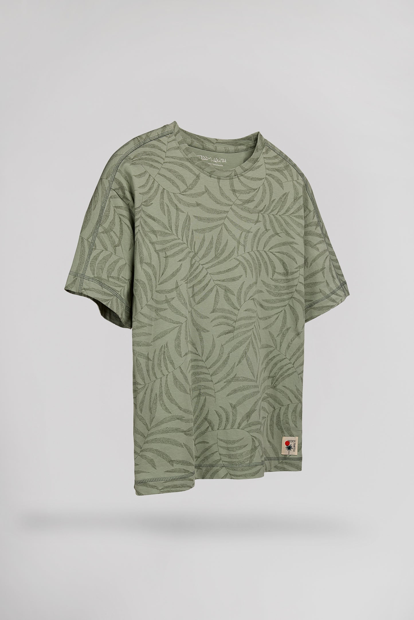 T-shirt T-FEUILLAGE MC ICEBERG GREEN