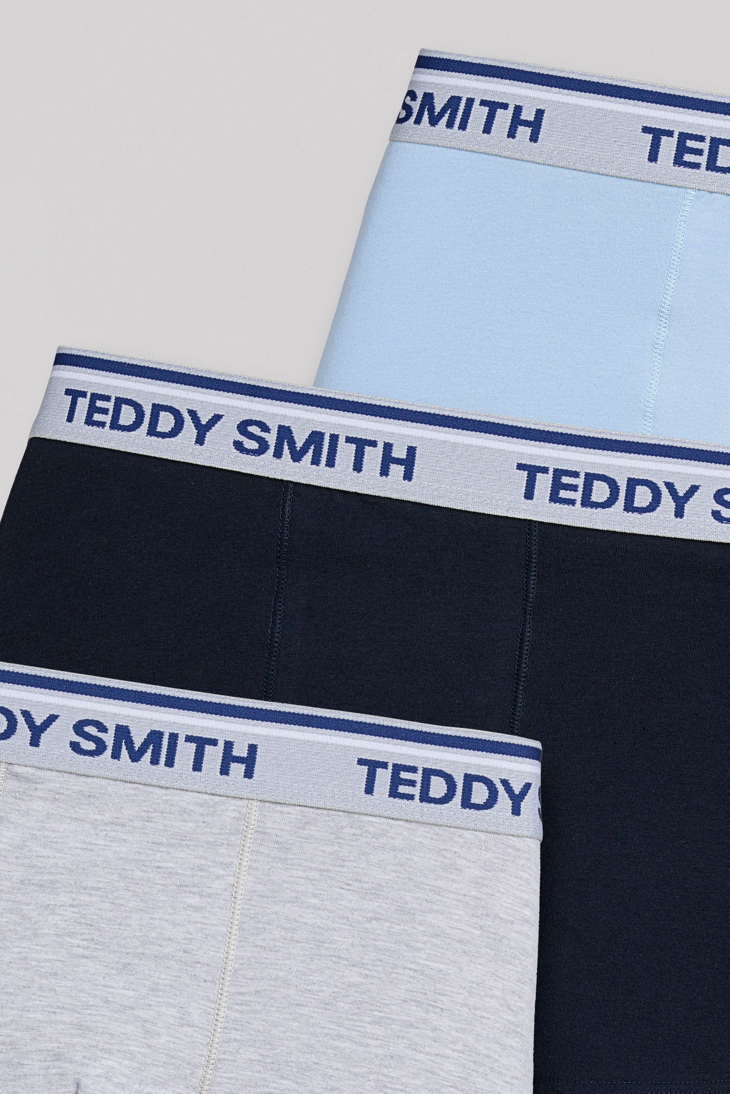 Lot de 3 boxers BLEU