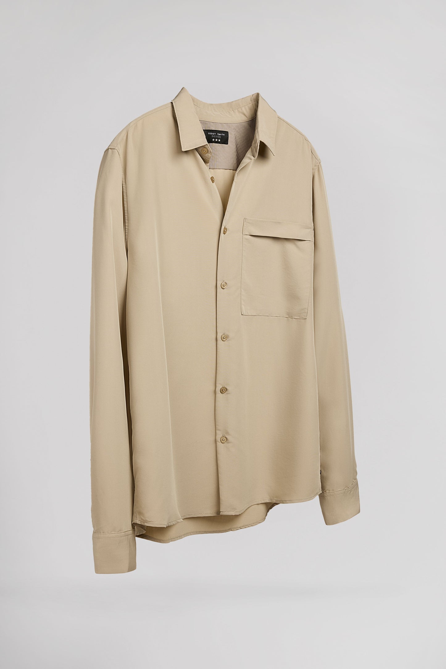 Chemise C-WILLFRIED ML BEIGE