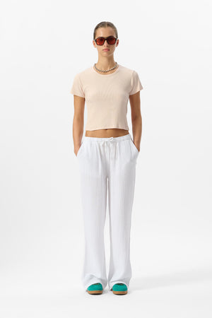 Pantalon P-TOON BLANC