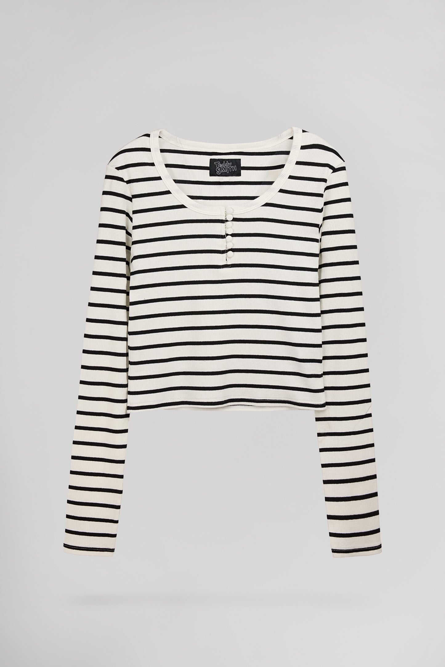 T-shirt T-ARYA ML MIDDLE WHITE