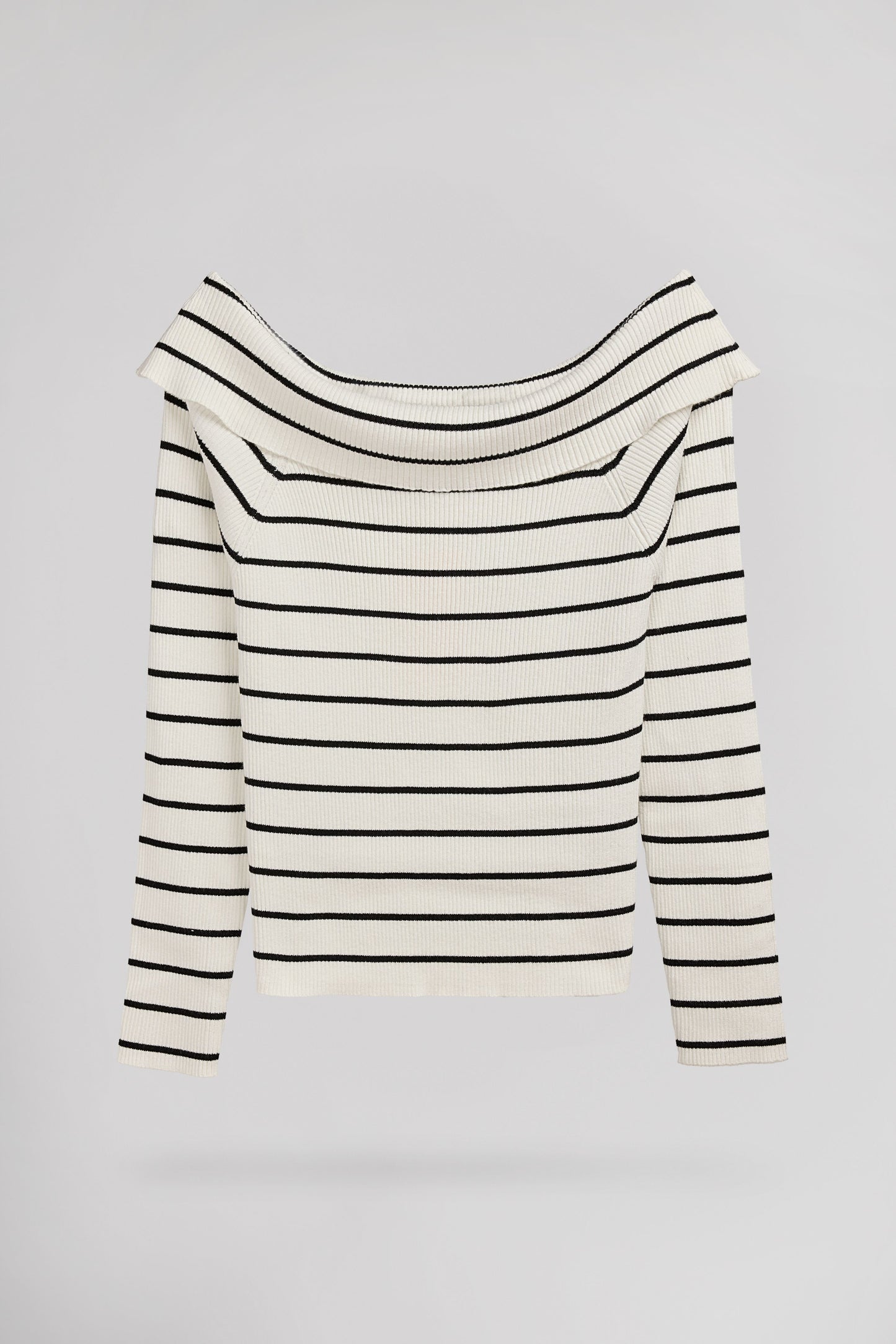 Pull P-RYSIA MIDDLE WHITE/NOIR