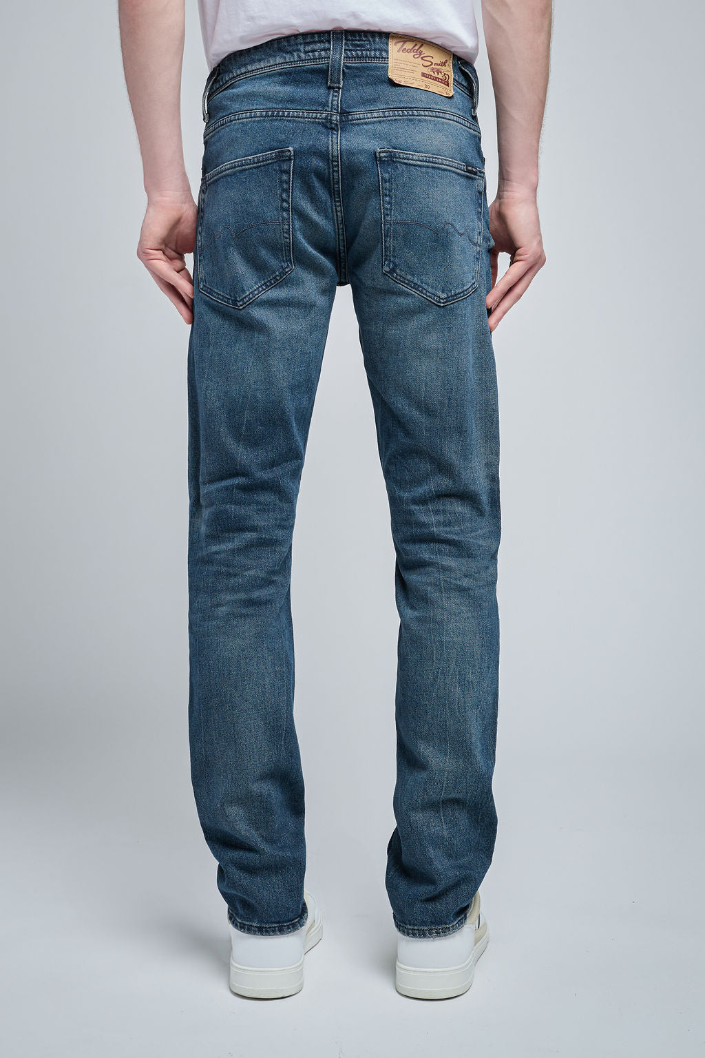 Jean droit REG L32 BLUE BLACK