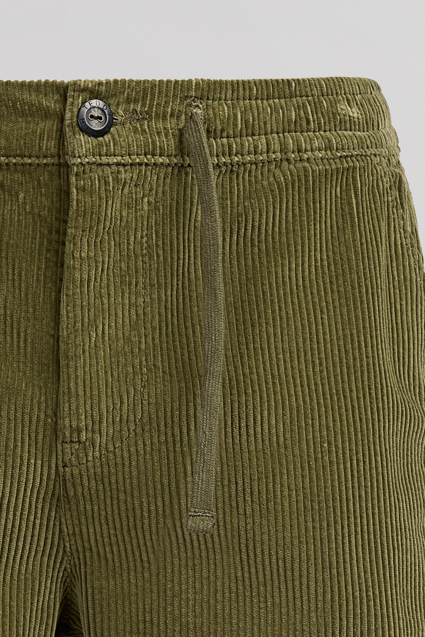 Pantalon en velours PYWAN 2 VELOURS OLIVE