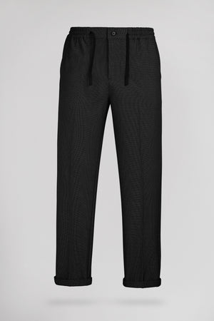 Pantalon slim PYWAN 17 MIXED NOIR