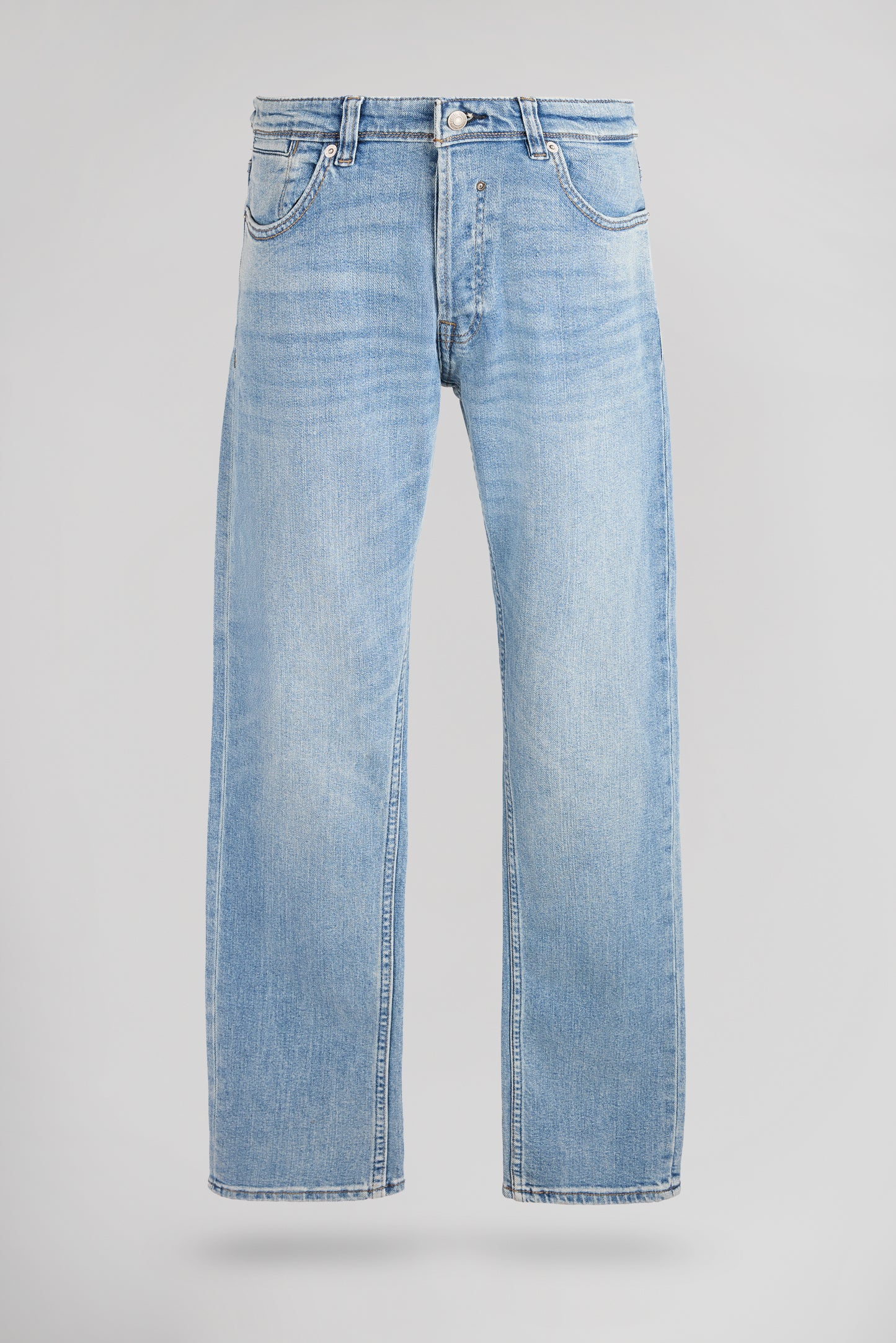 Jean droit REG L32 FRIPP/INDIGO CLAIR