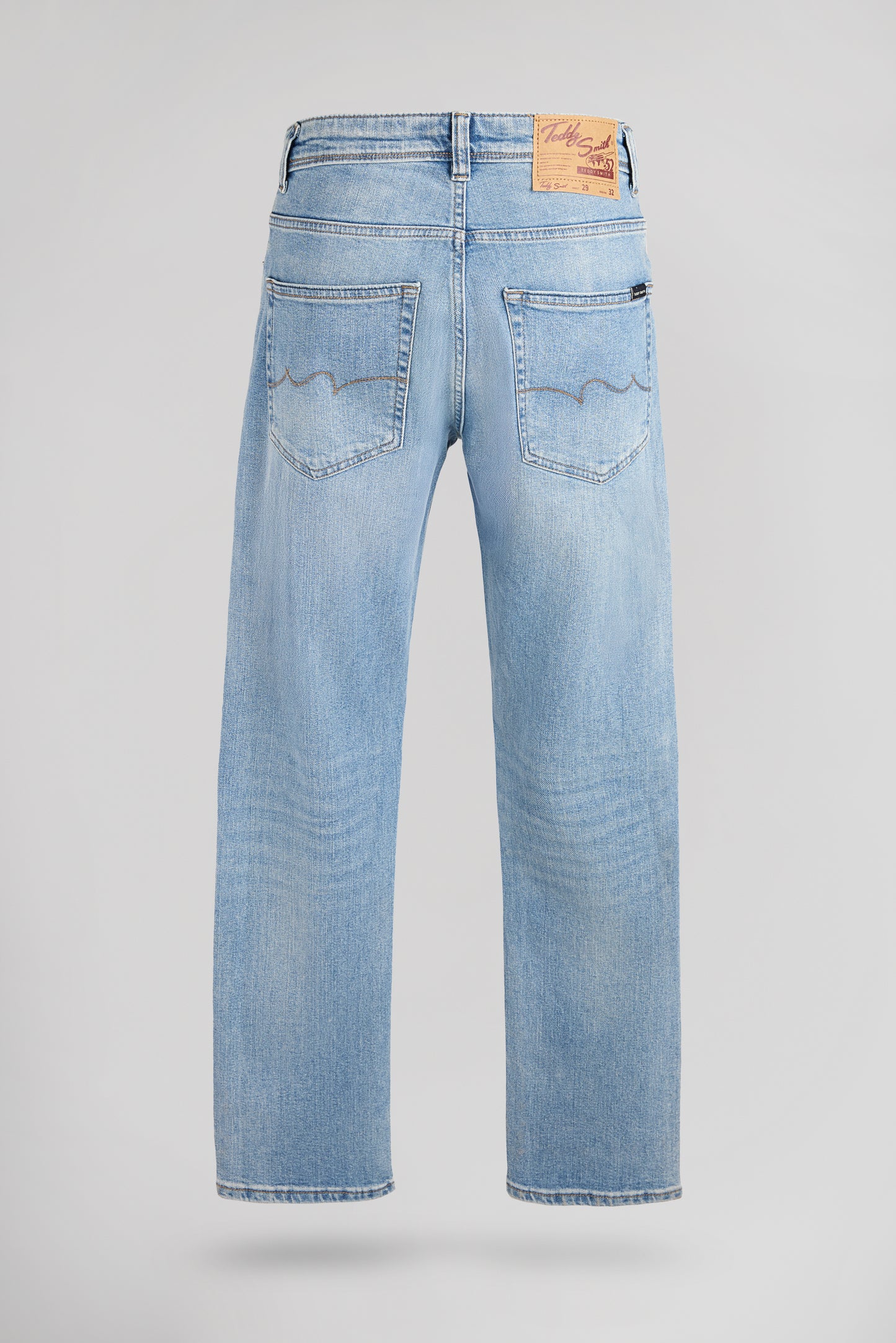 Jean droit REG L32 FRIPP/INDIGO CLAIR