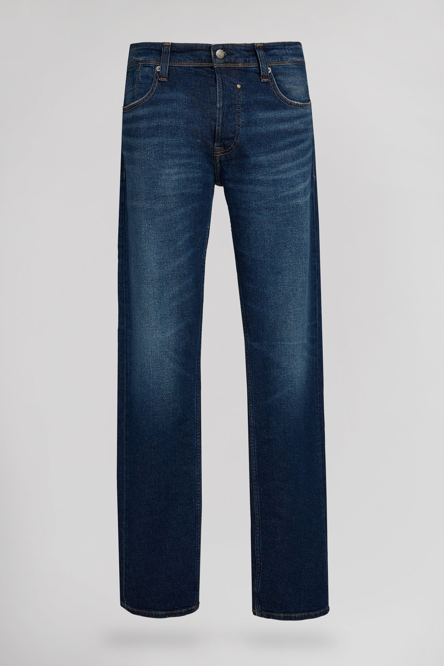 Jean droit REG L32 DARK BLUE STONE