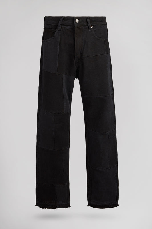 Achat Jean droit MEMPHIS STRAIGHT L32 MELANGE NOIR/GRIS