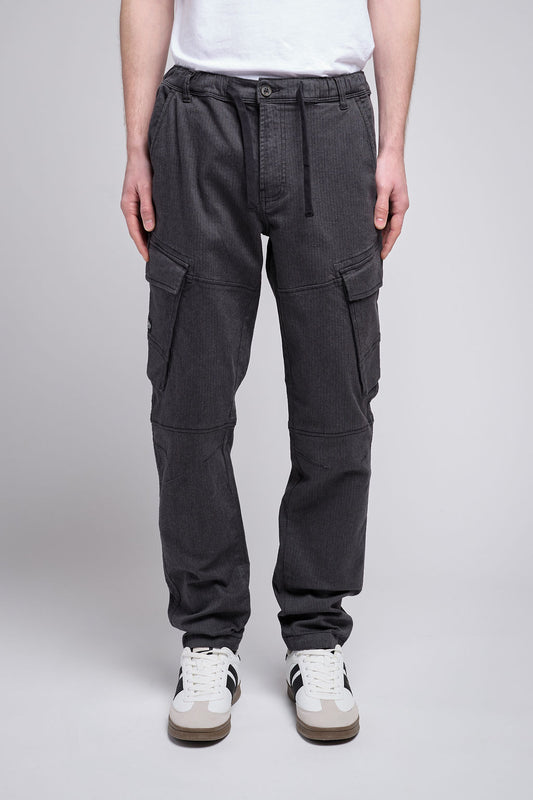 Achat Pantalon cargo P-MURRAY CARGO MELANGE BLACK