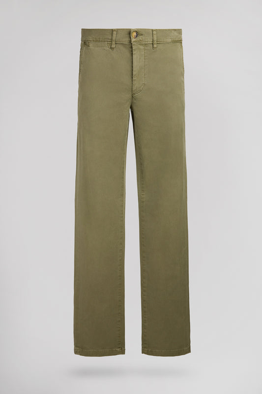 Achat Pantalon slim PALLAS CHINO JA OLIVE