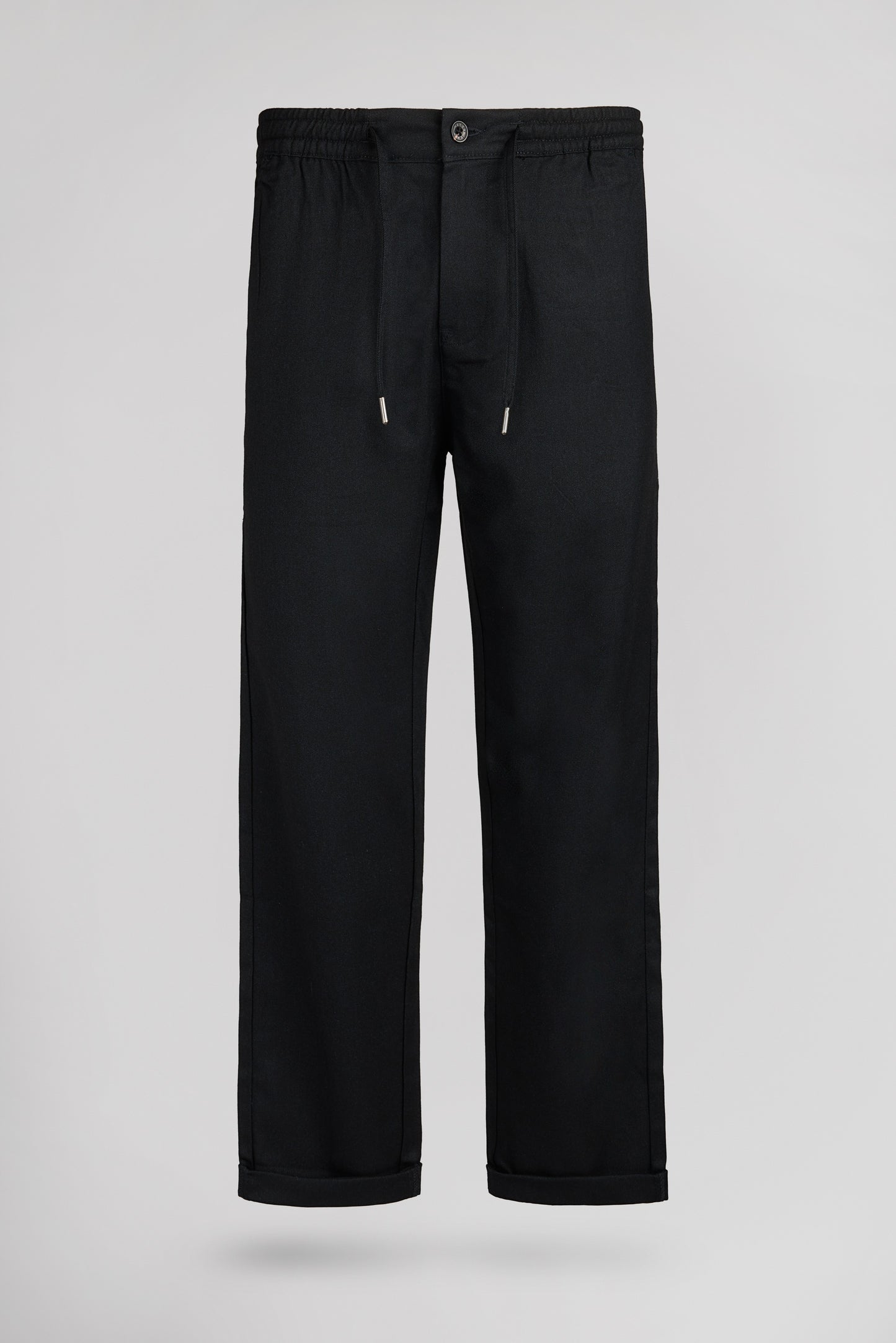 Pantalon flanelle slim PYWAN 2 FLANELLE NOIR