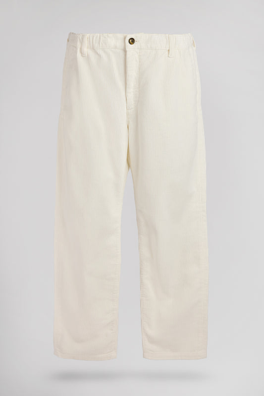 Achat Pantalon P-OLIVER VELOUR MIDDLE WHITE