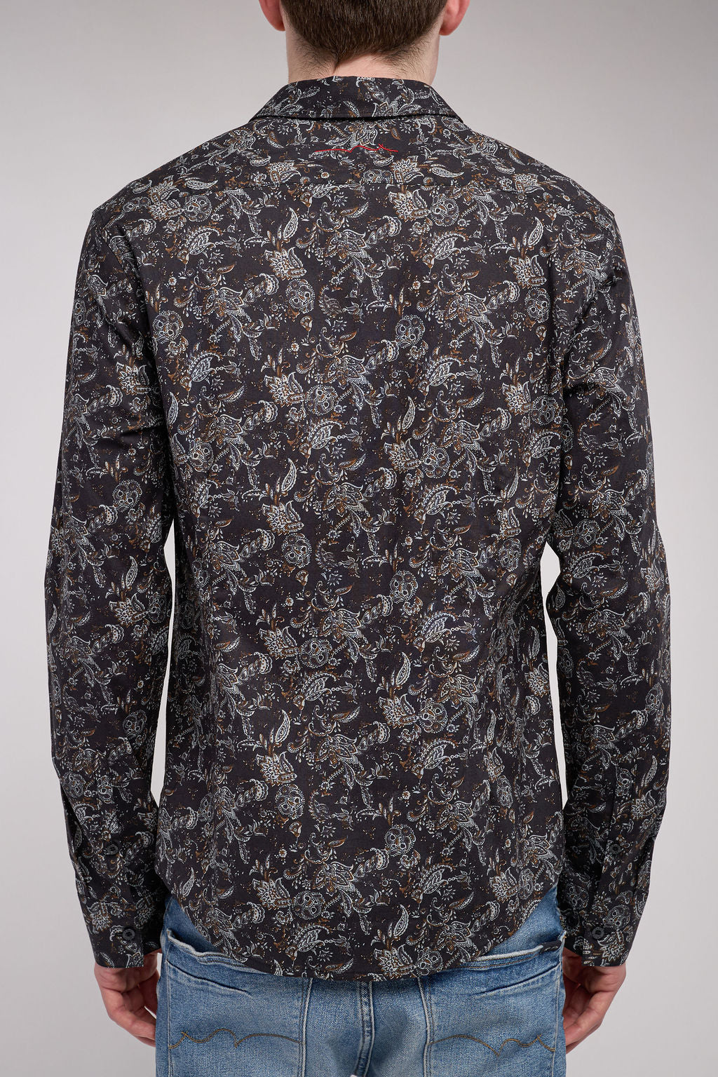 Chemise col français CARTON ML STRET NOIR