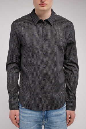 Chemise col français CARTON ML STRET DARK NAVY