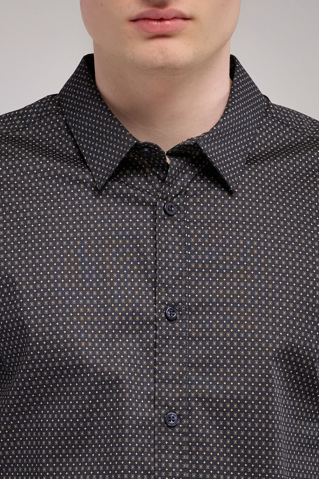 Chemise col français CARTON ML STRET DARK NAVY
