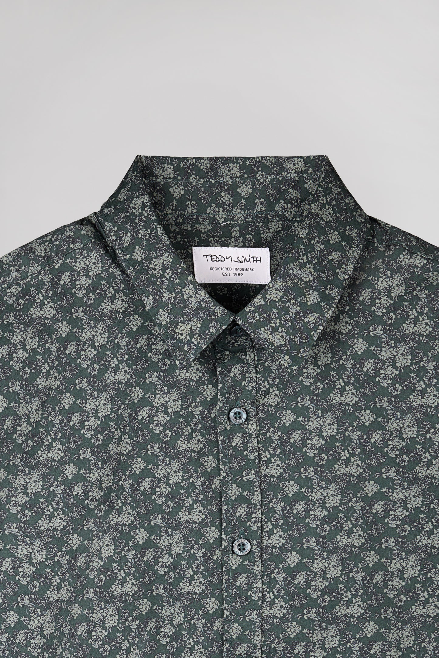 Chemise col français CARTON ML STRET RAVEN KAKI/CONTRASTE 1