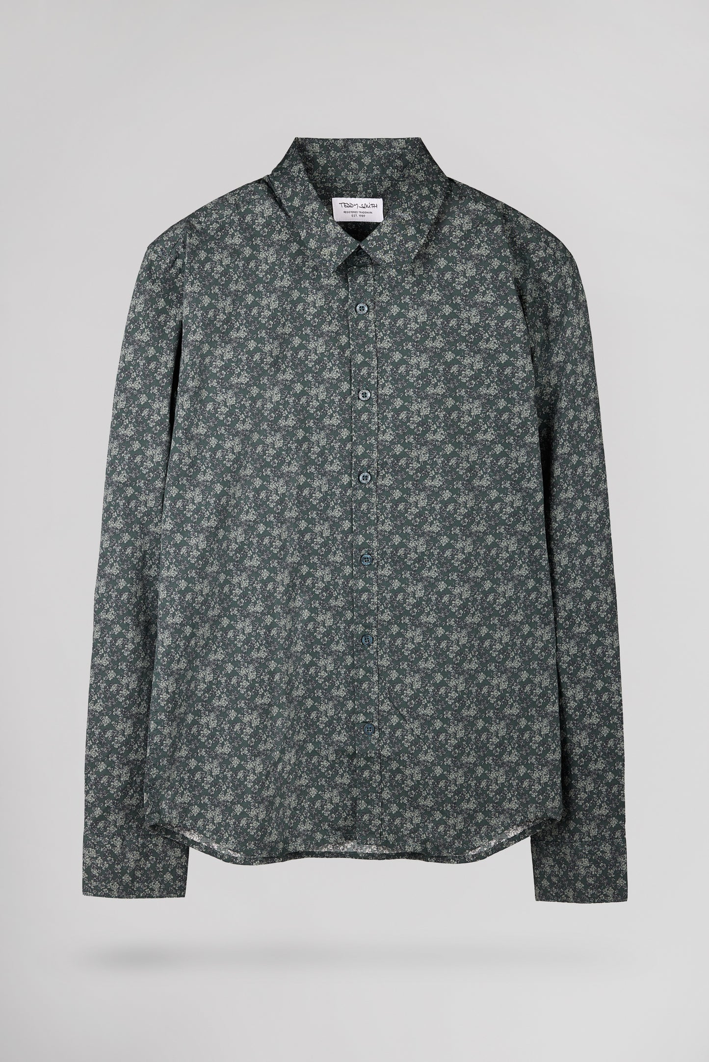 Chemise col français CARTON ML STRET RAVEN KAKI/CONTRASTE 1