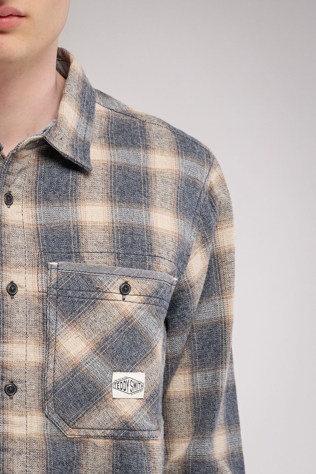 Chemise C-TRENT ML DARK NAVY
