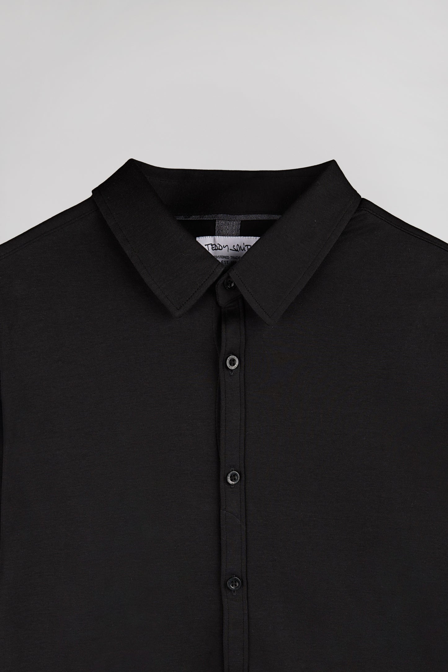 Chemise col français C-DONOVAN ML CHARBON