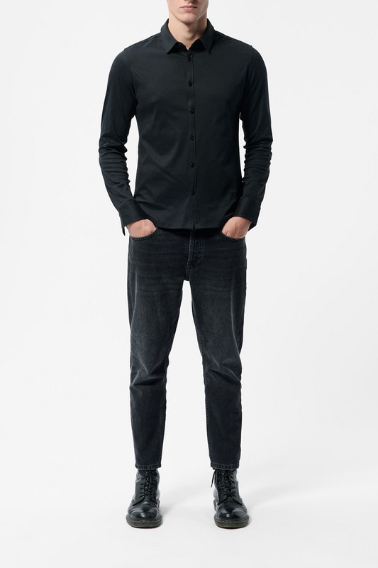 Achat Chemise col français C-DONOVAN ML CHARBON