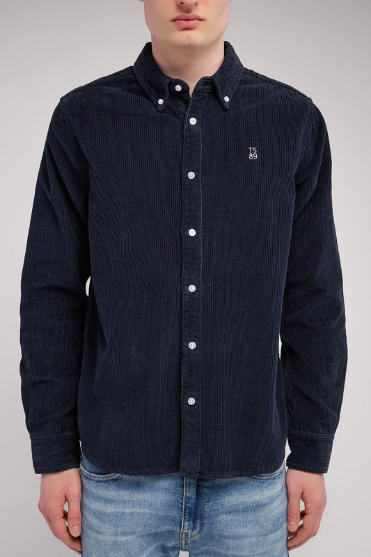 Achat Chemise col classique C-ELTON ML TOTAL NAVY