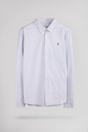 Chemise Oxford col français C-STANLEY ML MINERAL INK