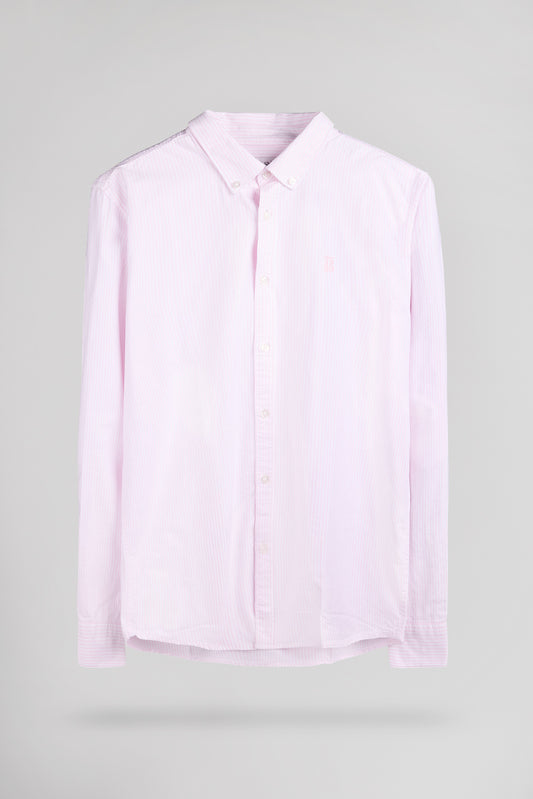 Achat Chemise Oxford col français C-STANLEY ML PINK SHIRT