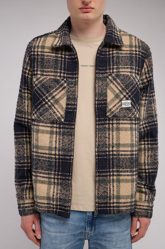 Achat Surchemise col français C-SIMON ML DARK NAVY