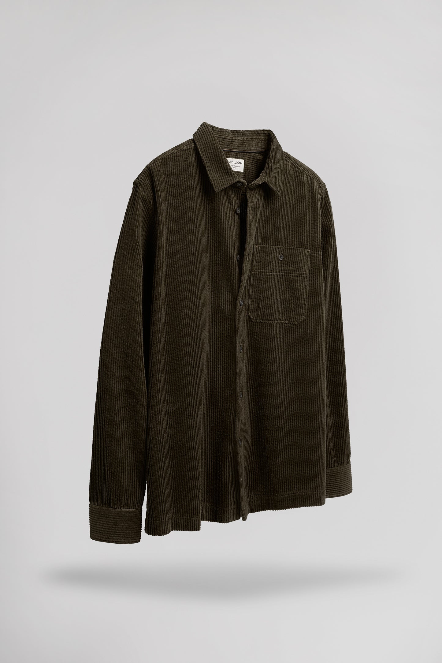 Chemise C-AFONSO ML KAKI FONCE
