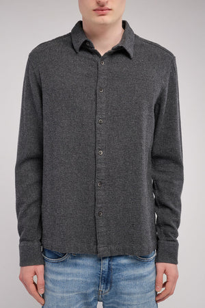 Chemise flanelle C-CANYON ML MELANGE BLACK