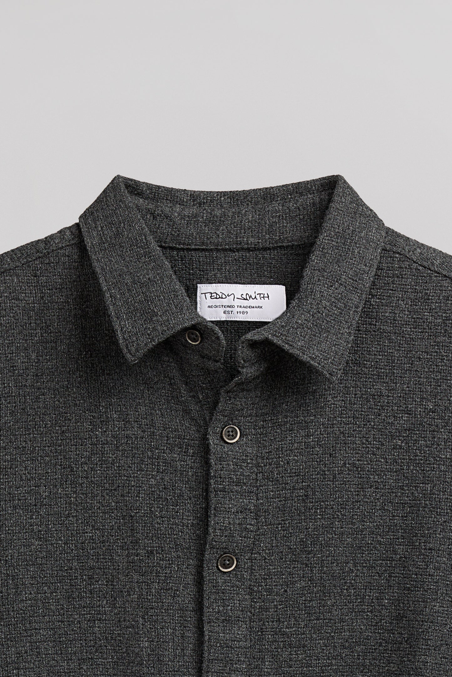 Chemise flanelle C-CANYON ML MELANGE BLACK