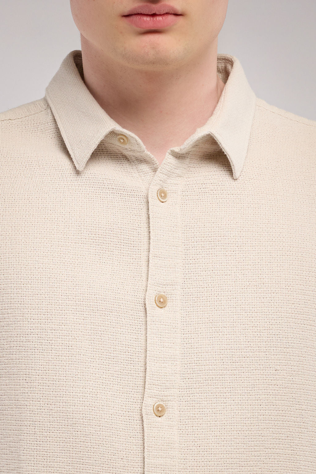 Chemise flanelle C-CANYON ML CREAM