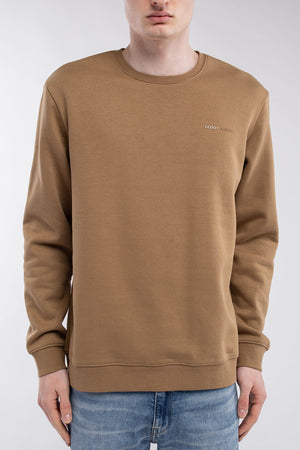 Sweat col rond S-NARK RC NOISETTE